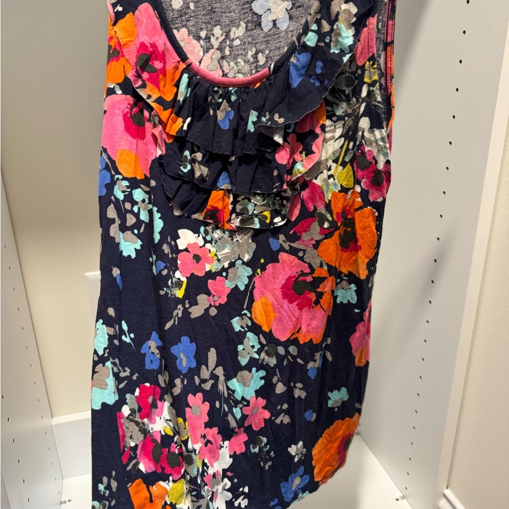 Floral Sleeveless Top